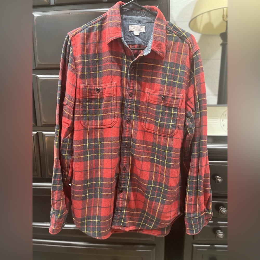 Wallace & Barnes heritage flannel workshirt